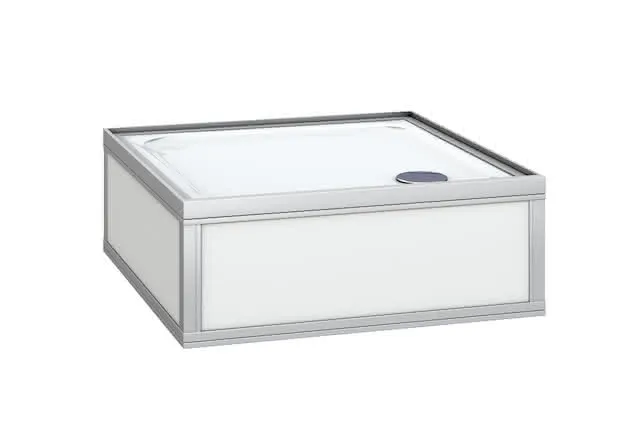 Roth Komplettdusche Exklusiv Unterteil Typ 101/945x945/ohne Boiler/ohne Pumpe