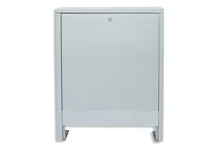 Roth Verteilerschrank Aufputz Gr.2 B:990mm/T:140mm/weiß/RAL 9016 – Bild 2