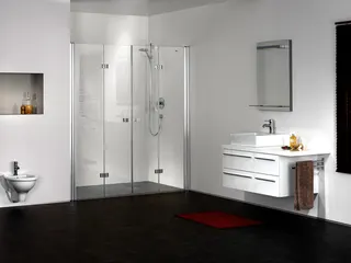 Roth Glasdusche Laguna Maxi-Wave S4 Schwingtür 4tlg.für Nische – Bild 3