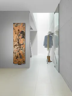 Zehnder Design-Heizkörper Arteplano VZAD180-10 1813x57x749 Messing geätzt – Bild 2
