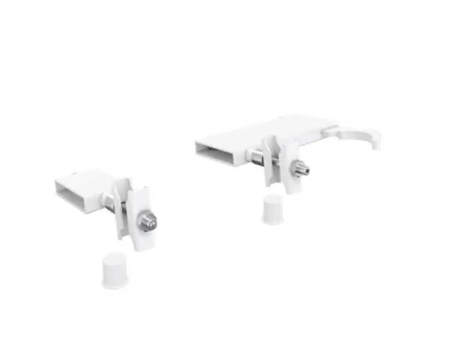 Zehnder Zubehör HDS Klemmhalter Set 2 Säuler, RAL 9016
