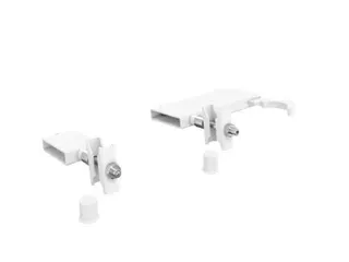 Zehnder Zubehör HDS Klemmhalter Set 2 Säuler, RAL 9016