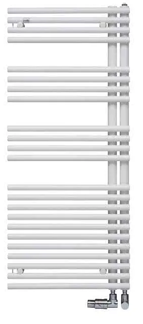 Zehnder Forma Asym Wärmekörper H:1681mm L:496mm LFAL 170-050,RAL 9016 weiß links