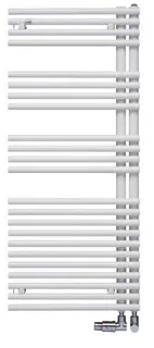 Zehnder Forma Asym Wärmekörper H:1681mm L:496mm LFAL 170-050,RAL 9016 weiß links