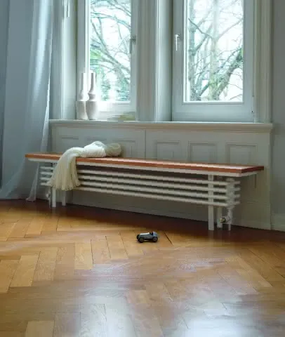 Zehnder Bank-Heizkörper Radiator Bench B6180/4 184x210x1800 RAL 9016 AB 3570