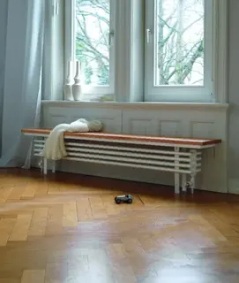 ZE Bank-HK Radiator Bench B6180/8 368x210x1800 RAL 9016 AB 3570