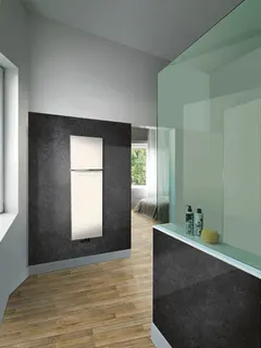 Zehnder Design-Heizkörper Fina Lean Bar FIF-150-060 1500x48x600, Edelweiß – Bild 3