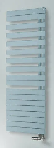 Zehnder Design-Heizkörper Roda Spa Asym, links ROFL-170-055 1676x65x550, Edelweiß