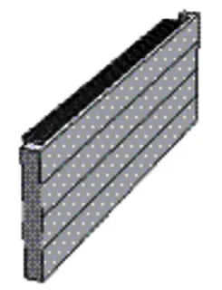 Zehnder HEW Radiapanel Compl. HL63/28-1400 630x63x1400 RAL 9016 AB V014 – Bild 2