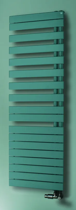 Zehnder Design-Heizkörper Roda Spa Asym, links ROFL-170-055 1676x65x550, RAL 7016