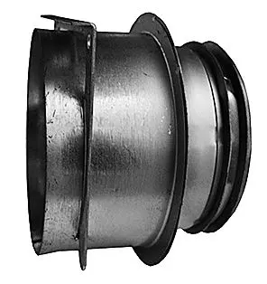 ZE Übergang ComfoFit DN110/DN100 für ComfoTube 110 auf DN100, verz. Stahl