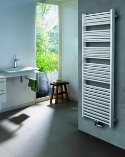 Zehnder Design-Heizkörper Zeno doppellagig, 50 mm ZND-150-060-05 1421x60x600, RAL 9016 – Bild 3