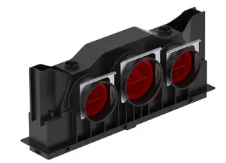 Zehnder Einbaukasten CSB-P 400 für Schlitzdurchlass, Länge 439 mm