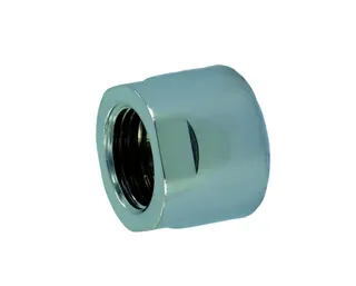 Zehnder Zubehör Adapterschraube, chrom 1/2" Edelstahl - 3/4" Eurokonos – Bild 2