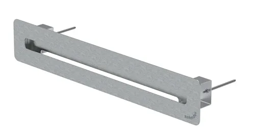 Zehnder Schlitzdurchlass ComfoGrid Linea 400 Inox, Länge 436 mm, Edelstahl