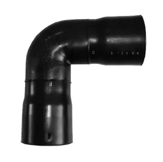 ZE Bogen ComfoFit DN110 für ComfoTube 110, 90Gr, schw, Polymer