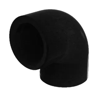 ZE Bogen ComfoFit Therm DN90 90Gr, da: 120 mm, schw, EPP, m. Dicht.