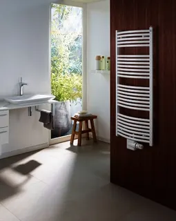 Zehnder Design-Heizkörper Zeno Bow 50 mm ZNT-170-060-05 1688x80x595 Edelweiss – Bild 3
