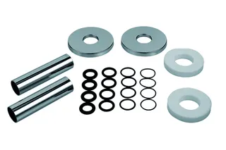 Zehnder Zubehör Anschluss-Verkleidung Rohrhülse L=160 mm, Chrom