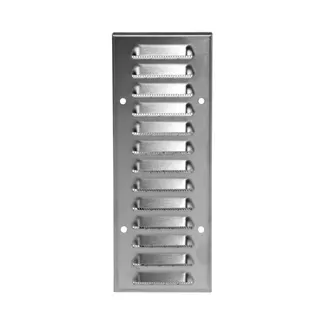 Limodor Außengitter FS-ALU 275x100 Farbe: weiß -vertikal-