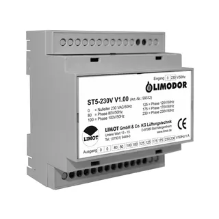 Limodor 5-Stufen-Trafo ST5-230V Steuerung f. AC-Motoren