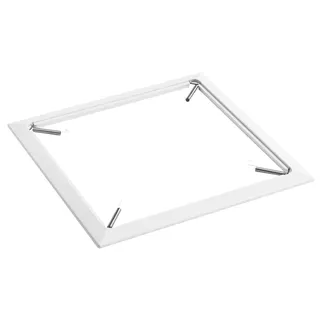 Abdeckrahmen compact mit Haltefeder, PremiumDesign