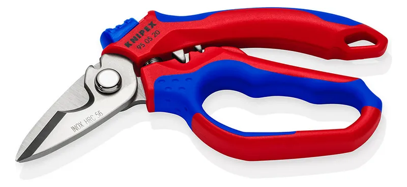 KNIPEX gewinkelte Elektrikschere