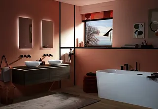 Villeroy & Boch Vorwand-Badewanne Loop&Friends LSF 1800x800 x600mm SQUARE rechte Ausführung we Alpin – Bild 5
