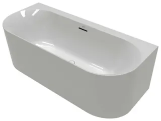 Villeroy & Boch Vorwand-Badewanne Loop&Friends LOF 1800x800x600mm OVAL Weiß Alpin