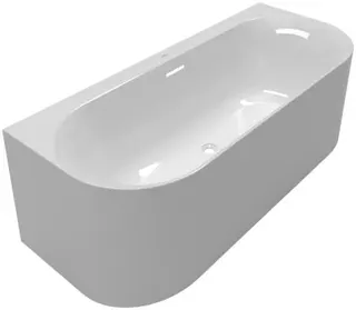 Villeroy & Boch Vorwand-Badewanne Loop&Friends LOF 1800x800x600mm OVAL Weiß Alpin – Bild 2
