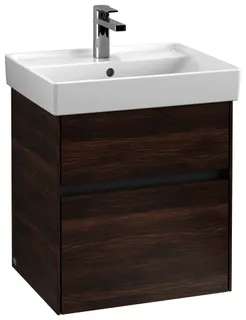 Villeroy & Boch WTUS Collaro B0 510x546x414mm m. Bel. 2 Ausz. Waschtisch m.tig Arizona Oak – Bild 2