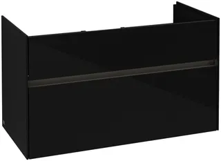 Villeroy & Boch WTUS Collaro B0 954x546x444mm m. Bel. 2 Ausz. Waschtisch m.tig Glossy Grey – Bild 3