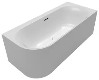 Villeroy & Boch Vorwand-Badewanne Loop&Friends LOF 1800x800 x600mm OVAL rechte Ausführung StoneWhite – Bild 3