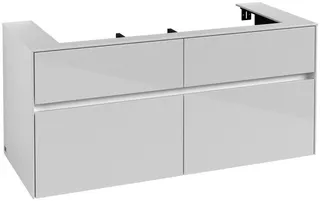 Villeroy & Boch WTUS Collaro C09100 1200x548x500mm 4 Ausz. Waschtisch m.tig Glossy White – Bild 2