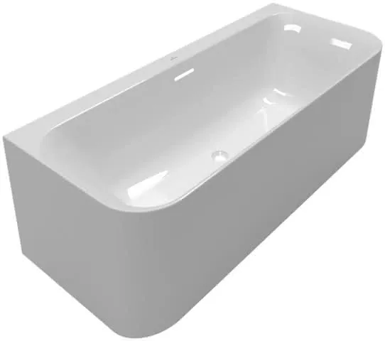 Villeroy & Boch Vorwand-Badewanne Loop&Friends LSF 1800x800x600mm SQUARE Weiß Alpin