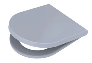 sanibel 3001-WC-Sitz PLUS A23 rund m.D. Befestigung aus Edelstahl weiß