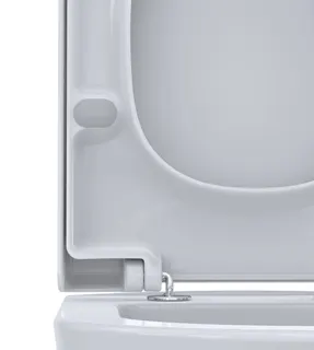 sanibel 3001-WC-Sitz PLUS A23 rund m.D. mit Steckbefestigung weiß