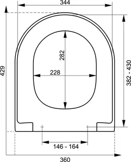 sanibel 3001-WC-Sitz PLUS A23 rund m.D. Absenkautomatik Steckbef. abnehmbar weiß – Bild 3