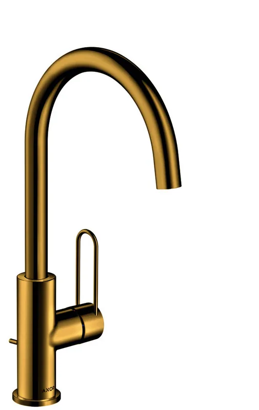 Hansgrohe Waschtischmischer 240 Axor Uno Schwenkauslauf Bügelgriff PGO