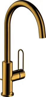 Hansgrohe Waschtischmischer 240 Axor Uno Schwenkauslauf Bügelgriff PGO – Bild 2