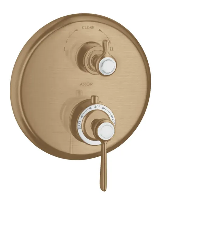 Hansgrohe Thermostat UP Axor Montreux F-Set Hebelgriff BBR mit Absperr-u.Umstellv.