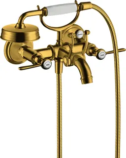 Hansgrohe Zweigriff Wannenarmatur Aufputz Axor Montreux Hebelgriff BB – Bild 2