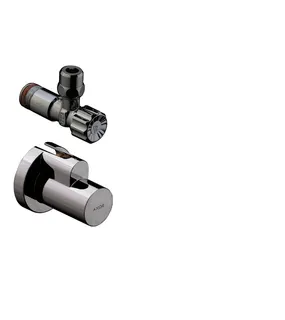 Hansgrohe Eckventil Axor BN mit Schuber und Quetschverschraubung – Bild 2