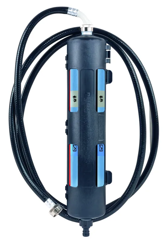PUROTAP micro mit Wandhalterung DS inkl. Füllschlauch und Adaptern
