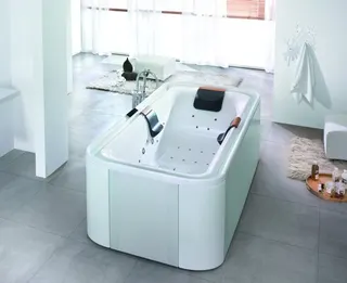 Hoesch WP Ergo+ 6436&Kombi-System Weiß/verchromt