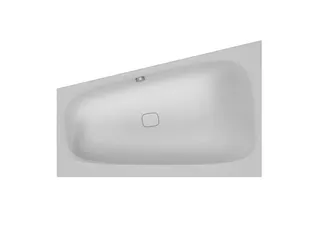 Hoesch Badewanne iSensi Trapez 1800x1400 links Weiß