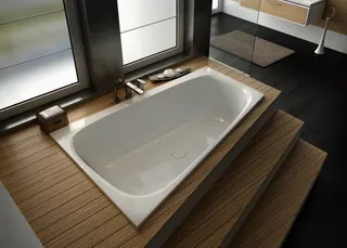 Hoesch Badewanne iSensi Trapez 1800x1400 links Weiß – Bild 2