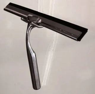 Hoesch Zubehör Duschabzieher mit Haken Chrom
