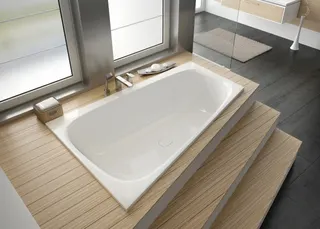 Hoesch Badewanne iSensi Trapez 1800x1200 links Weiß – Bild 2