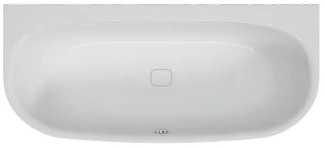 Hoesch Badewanne iSensi Vorwand 1600x750 Weiß